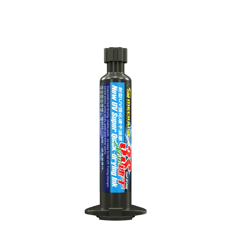 Super dry curing solder mask ink
