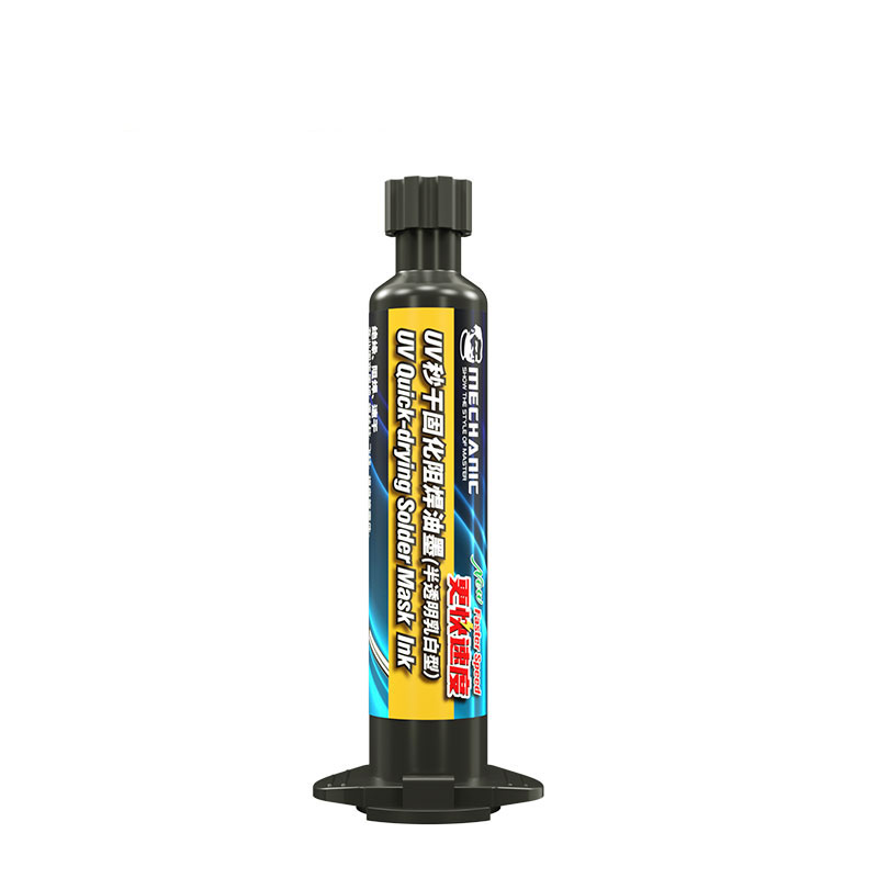 Super dry curing solder mask ink