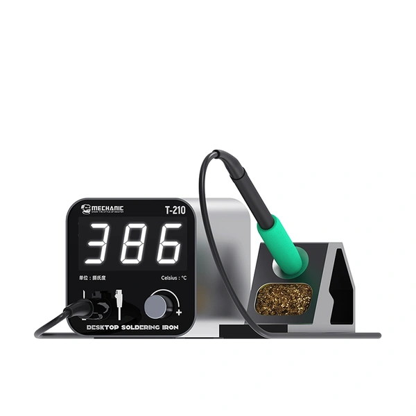 Mechanic T-210 LED Soldering Iron|Compact,Precision Control