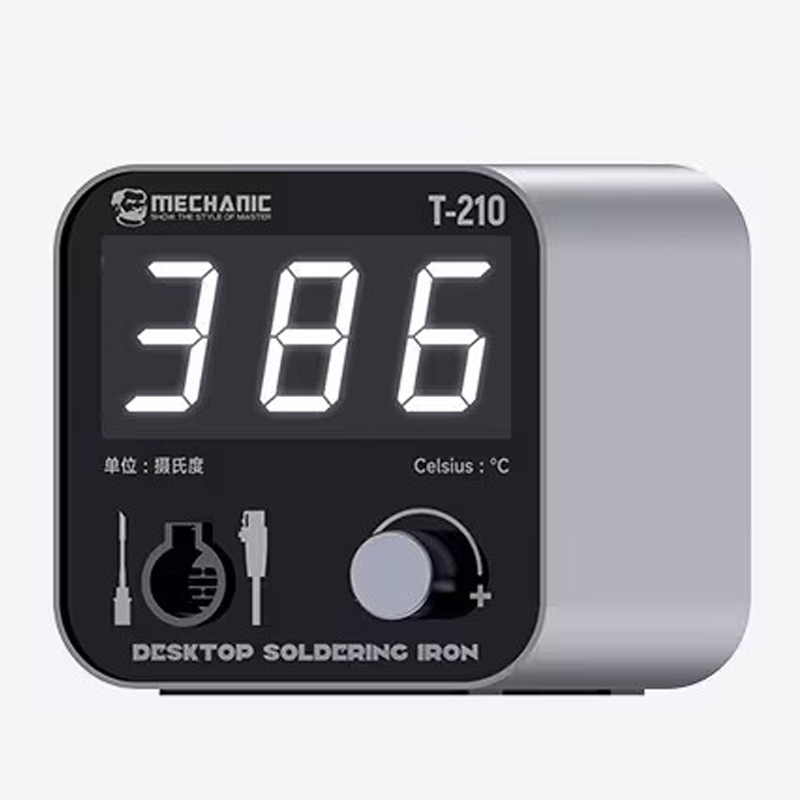 Mechanic T-210 LED Soldering Iron|Compact,Precision Control