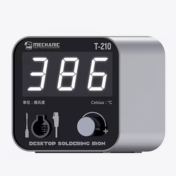 Mechanic T-210 LED Soldering Iron|Compact,Precision Control