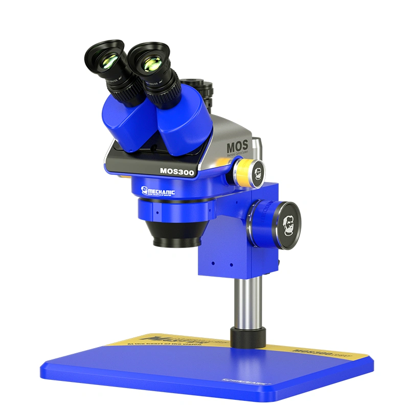 trinocular stereo microscope