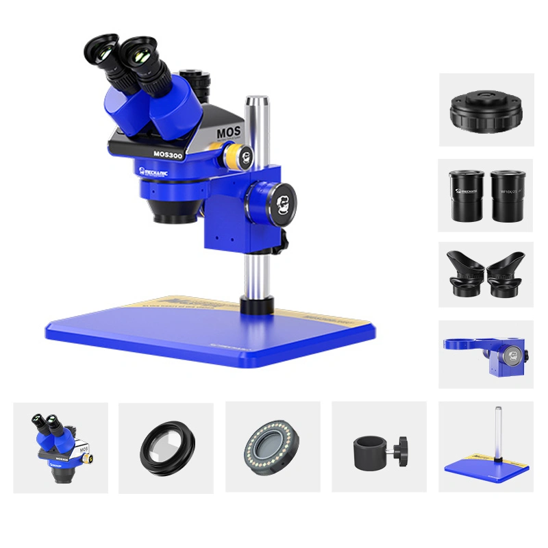 trinocular stereo microscope