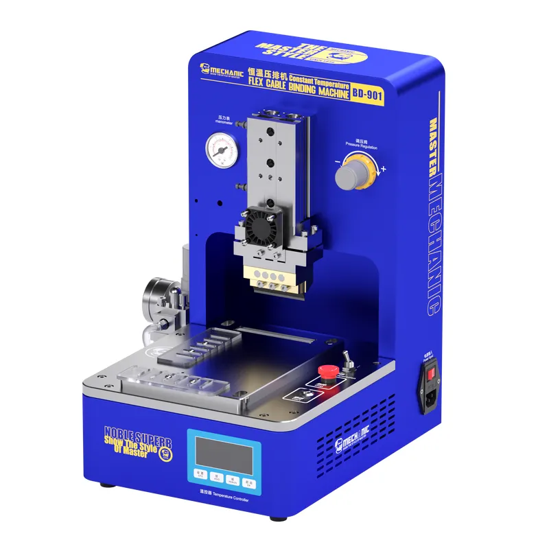 Thermostatic Flex Cable Pressing Bonding Machine | Double Station