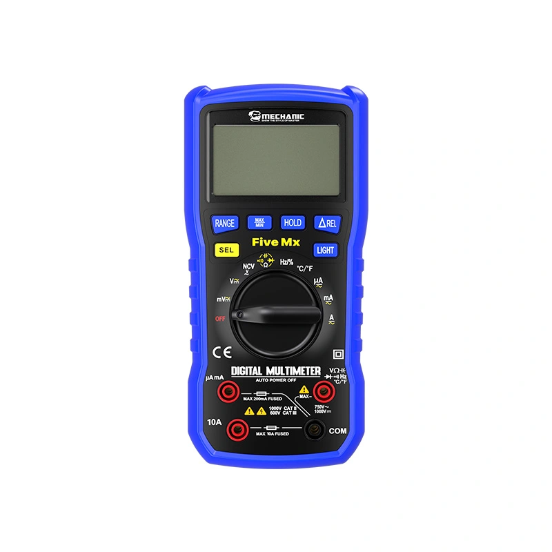 Mechanic Five Mx Auto Digital Multimeter with English Speech & Display
