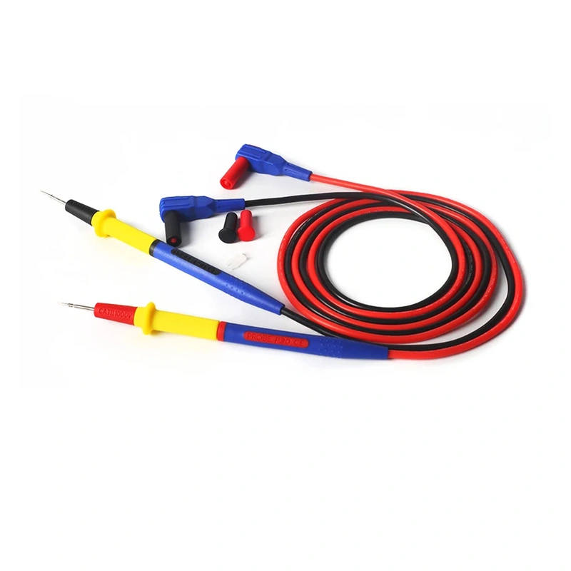 Mechanic Stainless Steel Multimeter Pen | 20A, 1000V, Silicone Wire