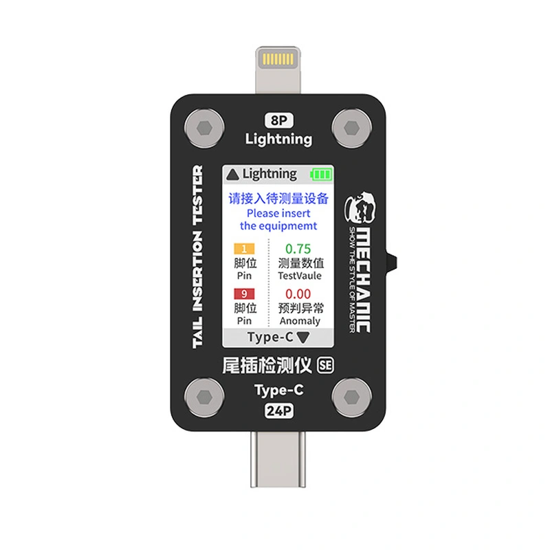 Mechanic T-824 SE Type-C to Lightning Tester | High Precision