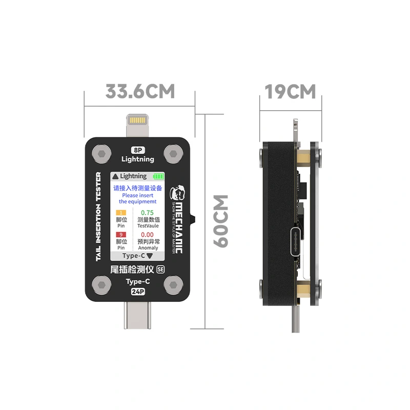 Mechanic T-824 SE Type-C to Lightning Tester | High Precision