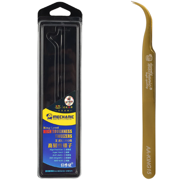 High Tenacity SMD Tweezers – Precision Repair Tools for Electronics