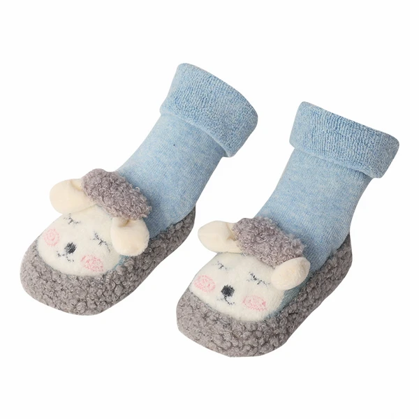 Baby Cute Animal Home Sleeping Ankle Anti-Slipp Floor Socks