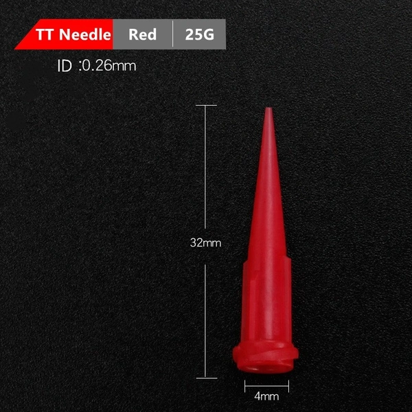 tt 25g винт весь пластик дозирующий косой наконечник иглы клей игольная трубка дозатор игла дозатор расходные материалы