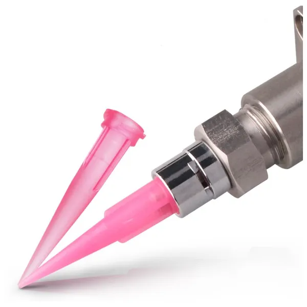 tt 25g винт весь пластик дозирующий косой наконечник иглы клей игольная трубка дозатор игла дозатор расходные материалы