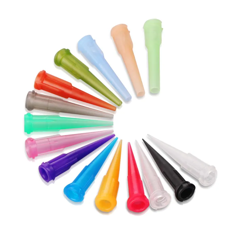 tt 14g оливковая пластиковая игла для дозирования клей, клей для шприца, автоматический дозатор, использование робота