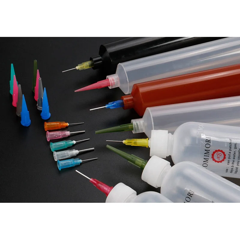 tt 14g оливковая пластиковая игла для дозирования клей, клей для шприца, автоматический дозатор, использование робота