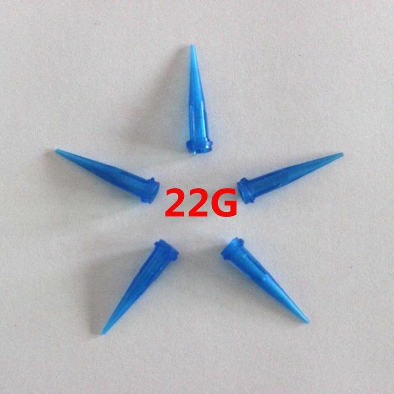 tt 10g-30g пластиковый наконечник для дозирования игла для шприца для клея конические иглы для автоматического дозирования робота