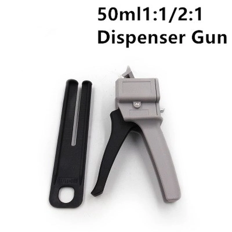 50ml 1121 Two Component Manual Dispensing Glue Gun Ab Adhesive Epoxy Cartridge Dispenser Gun 