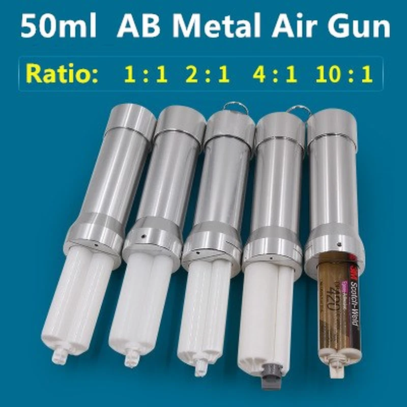 50 мл 1: 1/2: 1/4: 1/10: 1 пневматический пистолет для заклепок из алюминиевого сплава