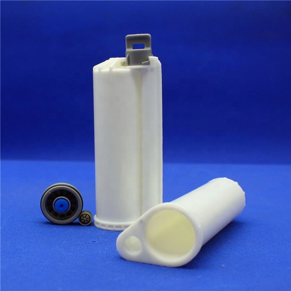 Пистолет для смешивания двухкомпонентного клея, 10: 1, 50 мл, пистолет для дозирования клея с картриджами ab