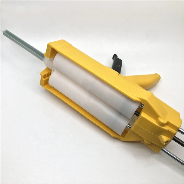 Пистолет для двухкомпонентной эпоксидной смолы, 400 мл, 1: 1, пистолет для дозирования клея, дозатор для двойного картриджа