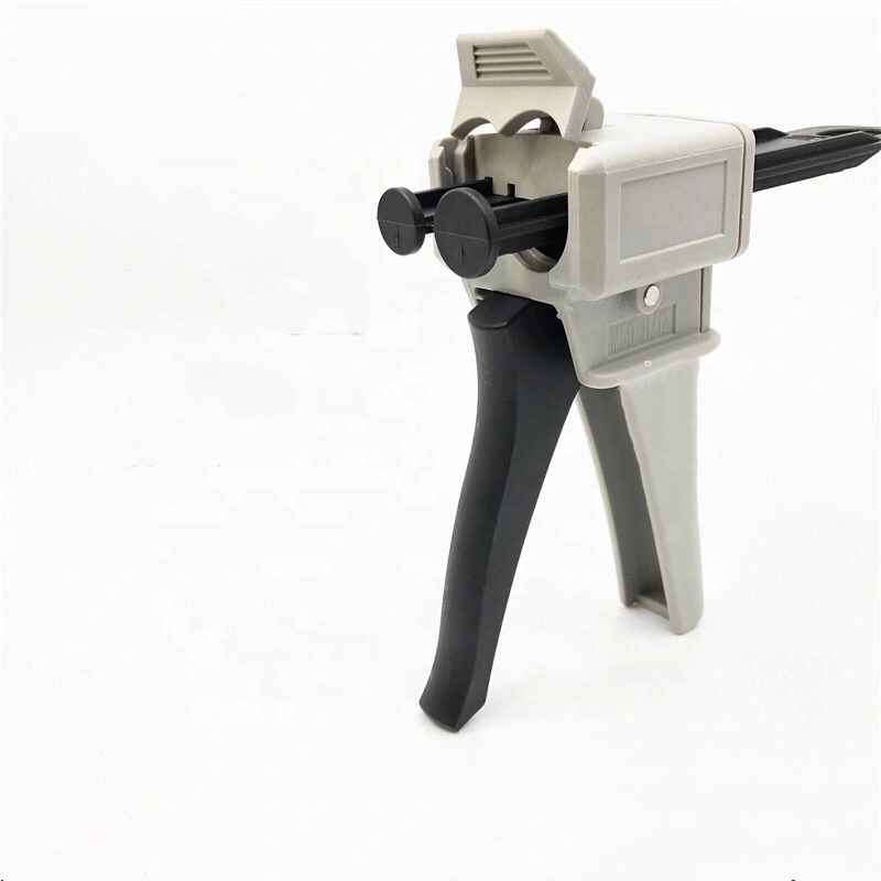 Промышленный двухкомпонентный пистолет для уплотнения клея 10: 1 45 мл пистолет для дозирования эпоксидной смолы ab