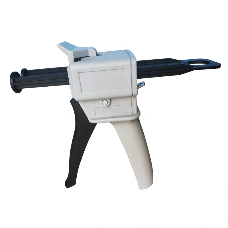 50ml 1: 1/2: 1 pistola dispensadora mezcladora de impresiones dentales pistola dispensadora dental
