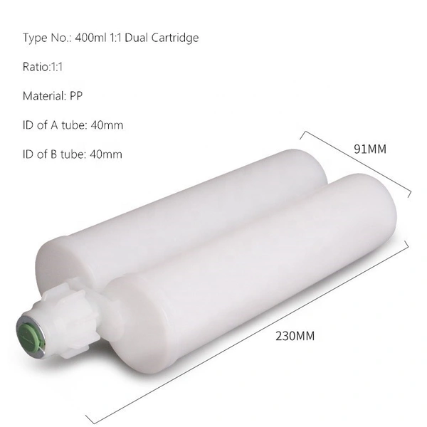 Cartucho 300cc Adhesivo bicomponente (A+B) para anclaje rápido