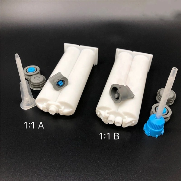 proveedor de cartucho doble desechable 50 ml 2: 1 cartucho de pistola epoxi ab 