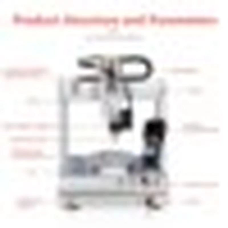 4-осевой автоматизированный робот для дозирования таблеток из полиуретана и ультрафиолета из ПВХ