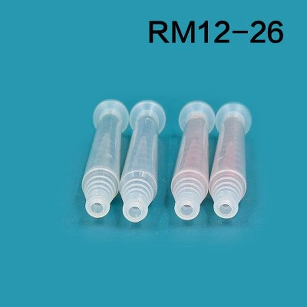 rm12-26 пластиковая насадка для динамического миксера ab эпоксидная смола, клей, клей динамический дозирующий миксер для дозирования дозирующей смеси
