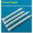 MR13-12 Plastic Dynamic Dispensing Mixer Tip AB epoxy, adhesive,glue dynamic mixing nozzle for meter mix dispense application