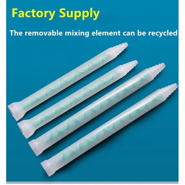 MR13-12 Plastic Dynamic Dispensing Mixer Tip AB epoxy, adhesive,glue dynamic mixing nozzle for meter mix dispense application