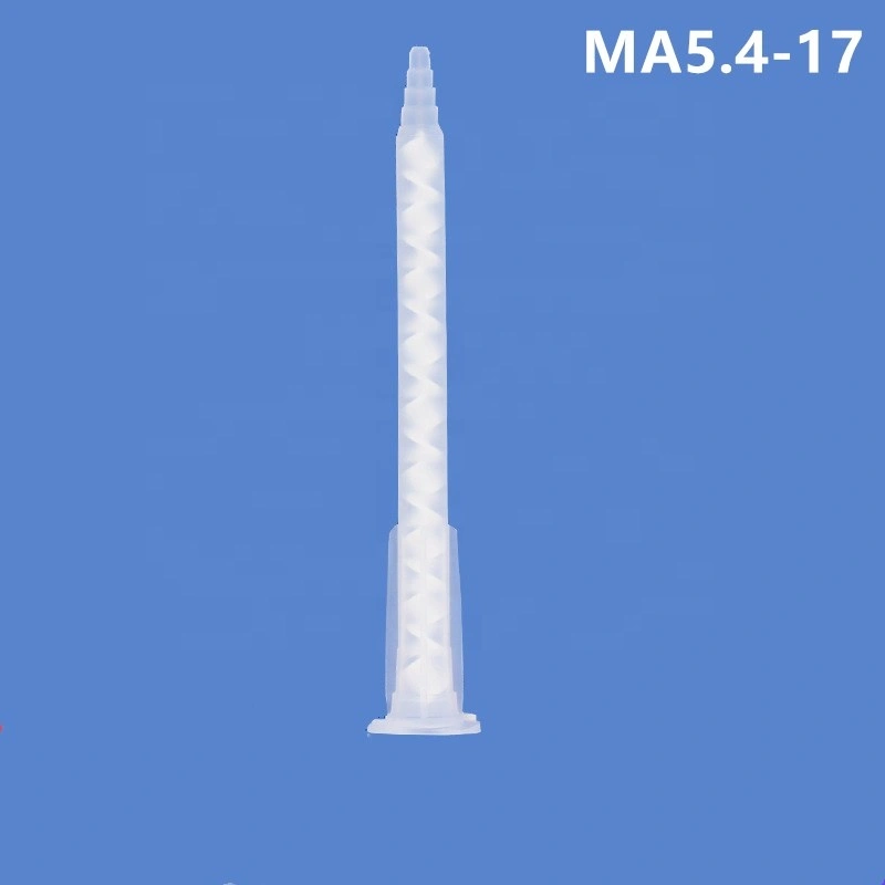 ma5.4-17 одноразовый наконечник для статического смесителя пластиковый наконечник для смешивания с 50 мл клея ab, адгезива, эпоксидной смолы