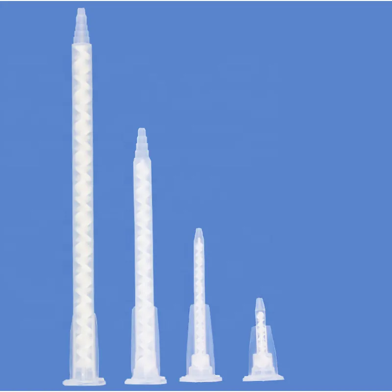 ma5.4-17 одноразовый наконечник для статического смесителя пластиковый наконечник для смешивания с 50 мл клея ab, адгезива, эпоксидной смолы