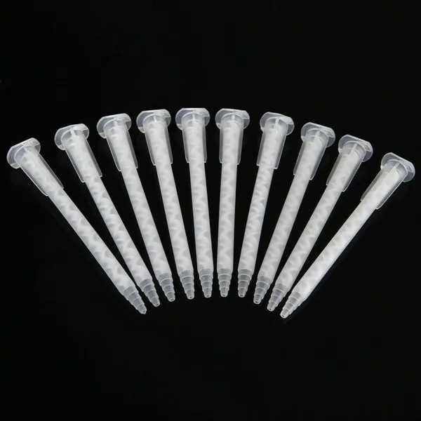 MA5.4-17 Disposable Static Mixer Tip Plastic mixing tip with 50ml AB glue, adhesive, epoxy