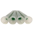 8.7-24 Plastic square static cone shower mixer with two-component glue, adhesive cartridge