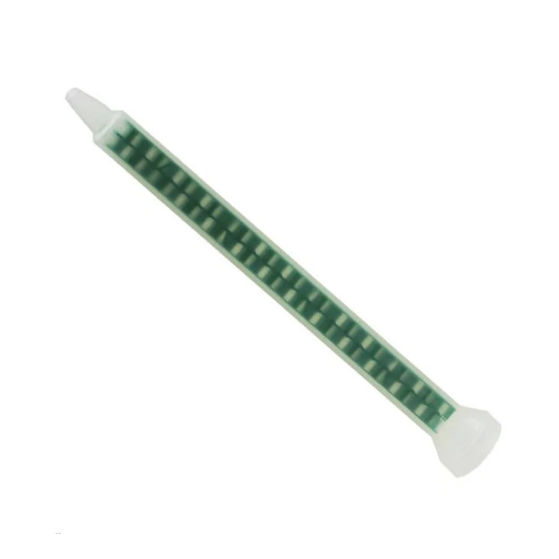 8.7-24 Plastic square static cone shower mixer with two-component glue, adhesive cartridge