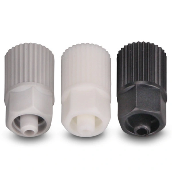 черный пластиковый адаптер для статического смесителя ab эпоксидный клей адаптер для статической смесительной трубы, соединяющий статический смеситель и дозирующую иглу