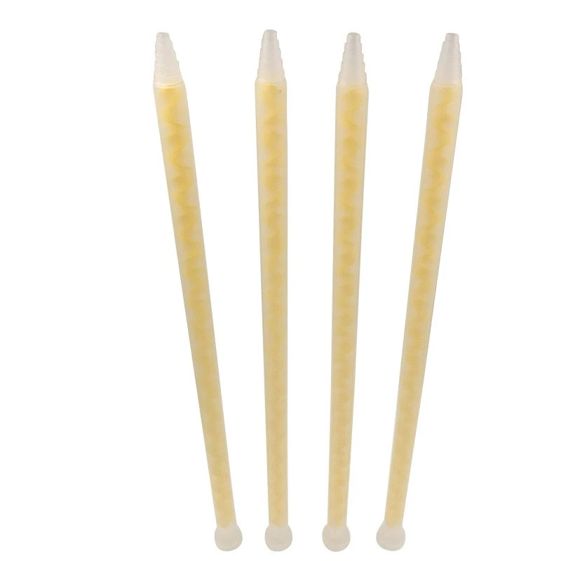 Одноразовый смеситель для клея с высокой производительностью, сопло для смешивания клея, статический смеситель для эпоксидной смолы MC8-32 для дозирования смеси