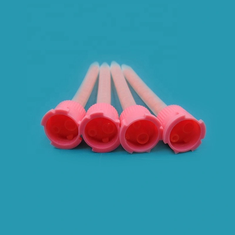 me5.4-16s (10: 1) одноразовая насадка для смешивания ab адгезивная смола статическая насадка для смесителя для клея кориана горячие продукты