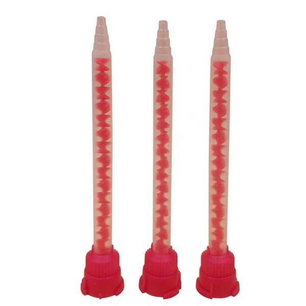 Factory Supply ME5.4-16S (10:1) Disposable Mixing Tube AB adhesive mixing nozzle for Corian adhesive, epoxy and sealant