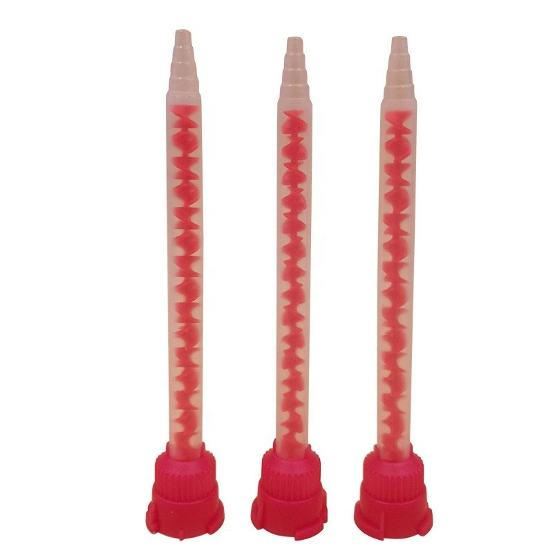 Factory Supply ME5.4-16S (10:1) Disposable Mixing Tube AB adhesive mixing nozzle for Corian adhesive, epoxy and sealant