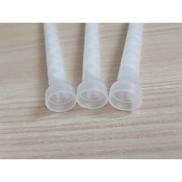 Заводская поставка mc10-18 пластиковый двойной диспенсер для клея, статический смеситель, одноразовая насадка для смешивания клея, наконечник