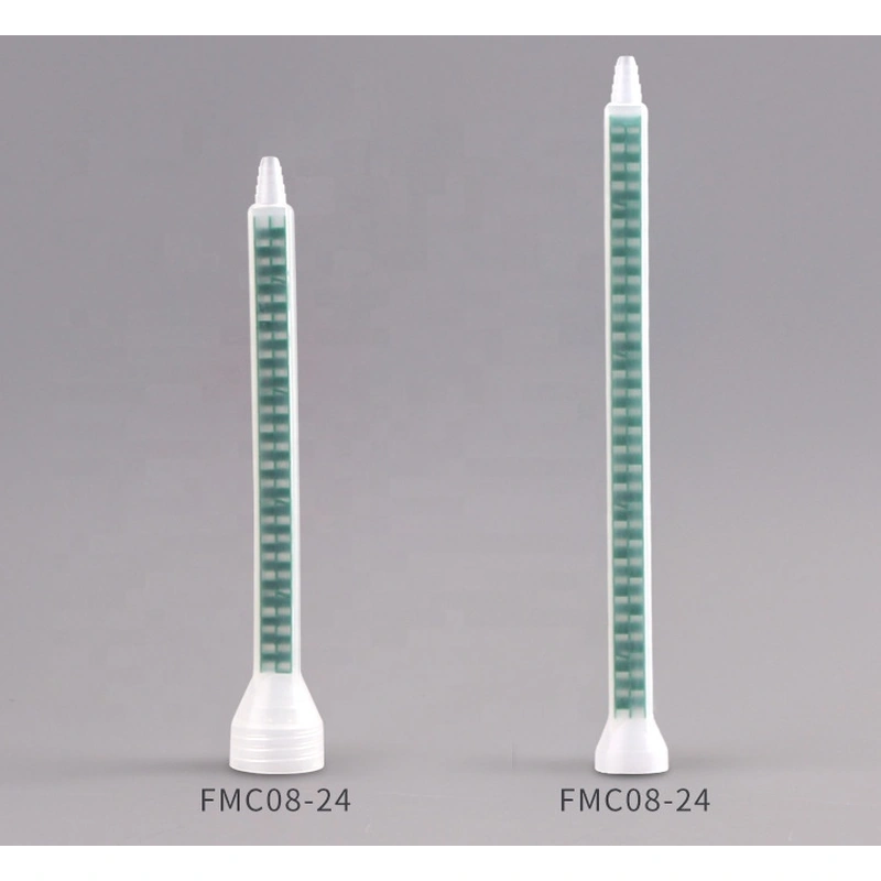 Одноразовый наконечник для статического смесителя mb8.7-24 Винтовое соединение для клеевого смесителя Quadro используется с картриджами от 200 мл до 1500 мл
