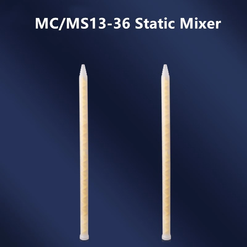 mc13-36 пластиковый эпоксидный герметик статический смеситель ab насадка для смешивания клея для дозирования смеси