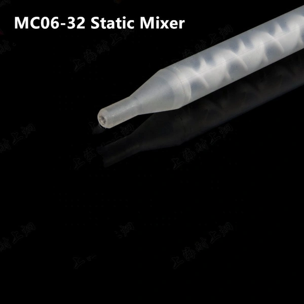 mc06-32 ab клей статические сопла для смешивания рта трубка смола клей клей смесительная трубка смеситель для ab система дозирования эпоксидной смолы