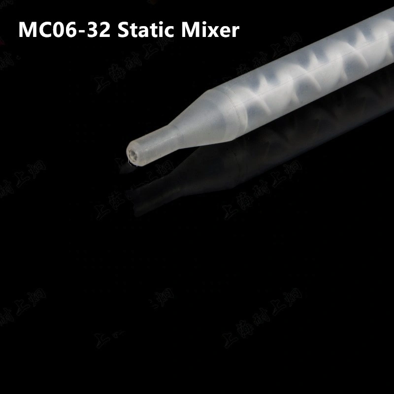 mc06-32 ab клей статические сопла для смешивания рта трубка смола клей клей смесительная трубка смеситель для ab система дозирования эпоксидной смолы