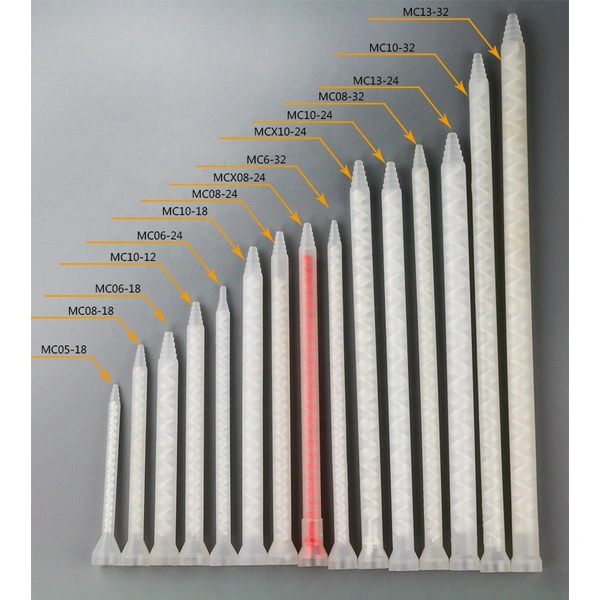 mc06-32 ab клей статические сопла для смешивания рта трубка смола клей клей смесительная трубка смеситель для ab система дозирования эпоксидной смолы