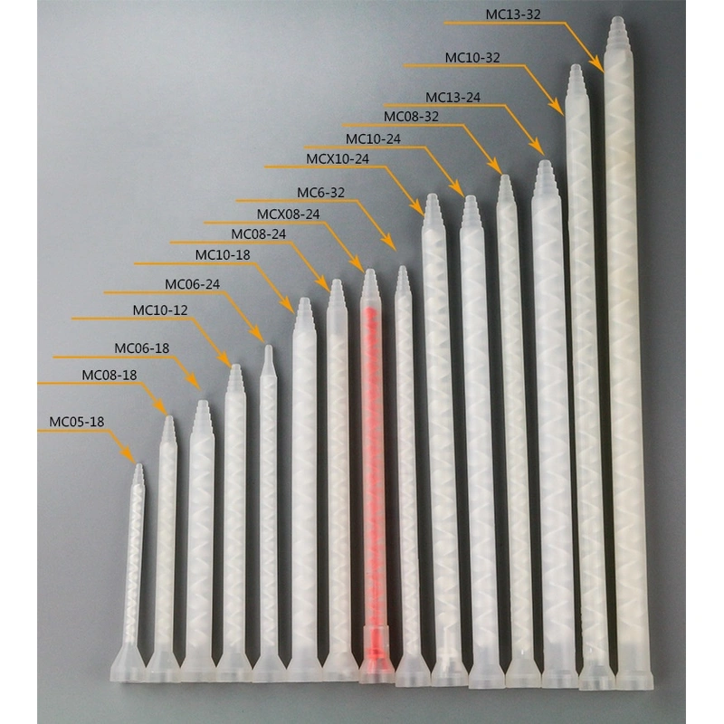 Машинный смеситель эпоксидной смолы MC13-24 для дозирования двойного клея статический смеситель для дозирования дозирующей смеси