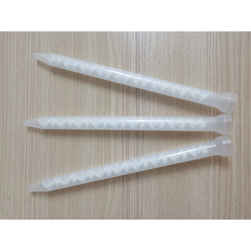 Заводская поставка mc10-18 пластиковая насадка для смесителя для эпоксидной смолы ab насадка для смешивания клея для двойной упаковки