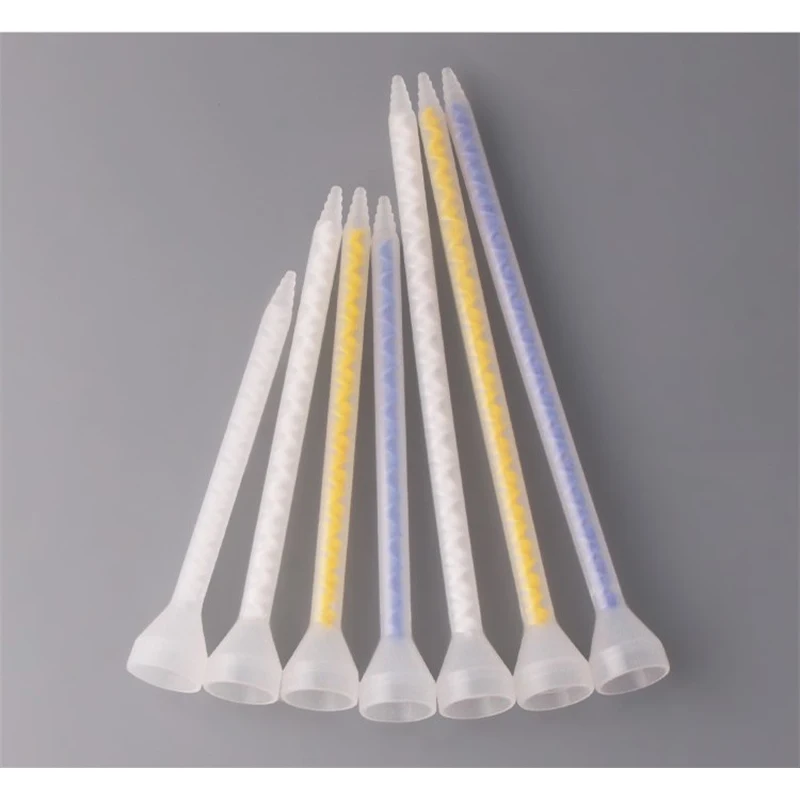 Смола статический смеситель MC05-24 сопла для смешивания дуэт эпоксидной смолы раструб для 200 мл-1500 мл картриджа для клея AB